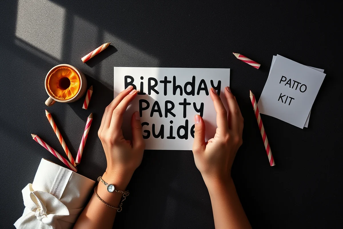 birthday party questions guide — Birthday Party Questions Guide (the finished result)