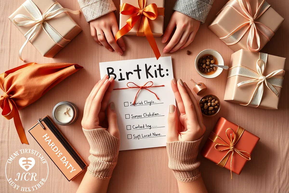 birthday party guest gifts checklist — Birthday Party Guest Gifts Checklist (the finished result)