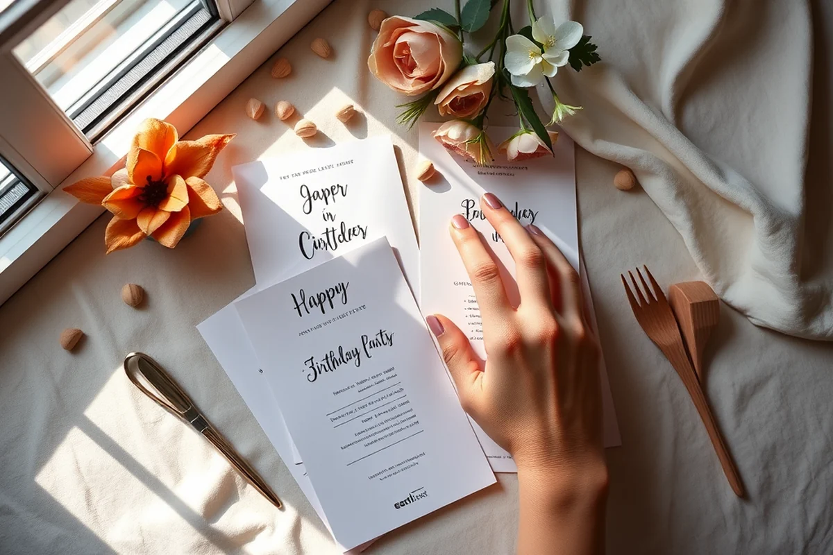 birthday party guest list for beginners — Birthday Party Guest List For Beginners (the finished result)