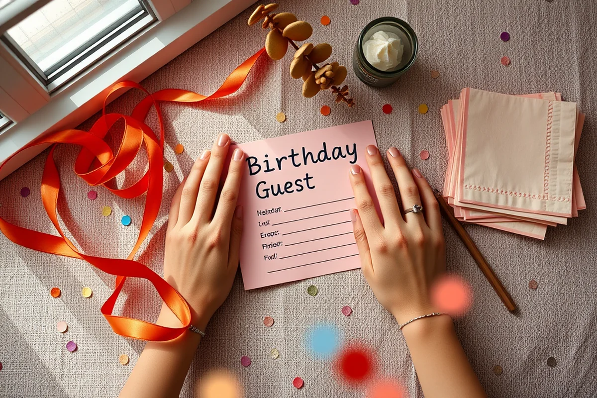 birthday party guest list printable comparison — Birthday Party Guest List Printable Comparison (the finished result)