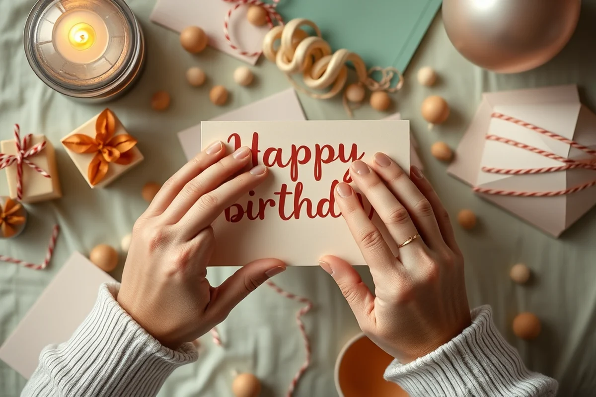 greeting cards birthday — Greeting Cards Birthday (the finished result)