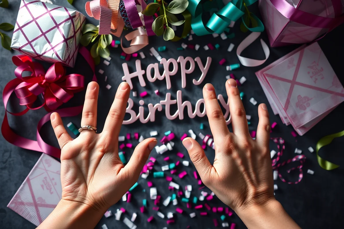happy birthday decorations — Happy Birthday Decorations (the finished result)