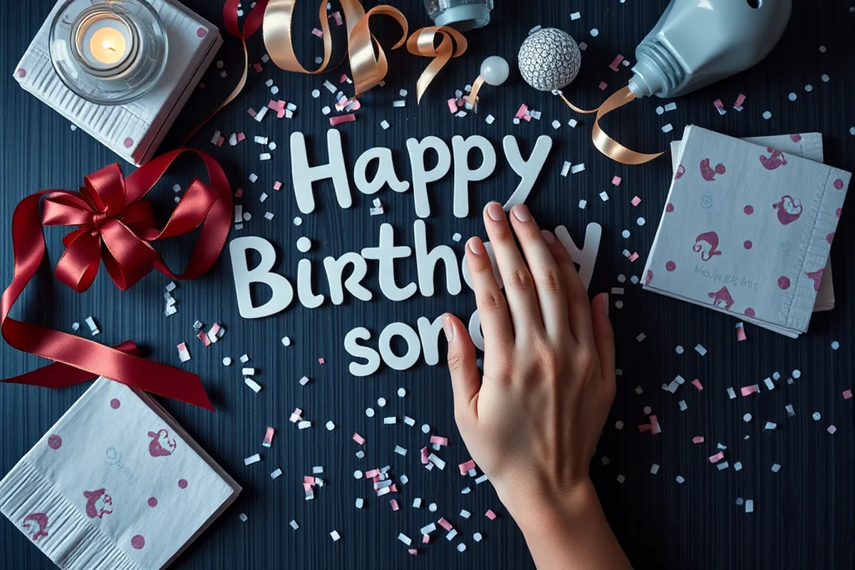 happy birthday song — Happy Birthday Song (the finished result)
