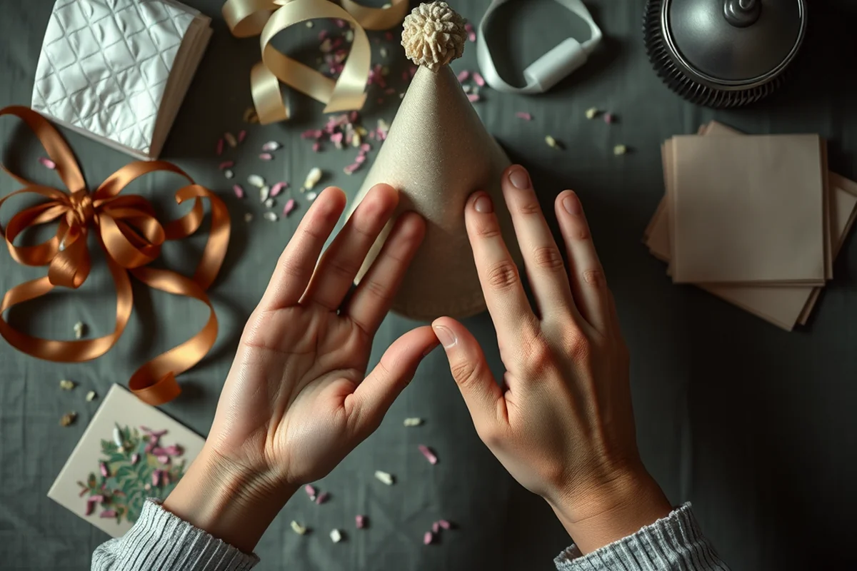 how to birthday hat — How To Birthday Hat (the finished result)