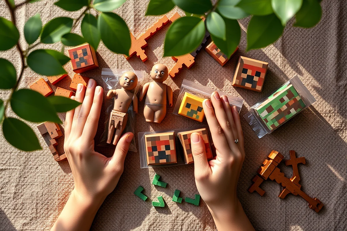 minecraft party favors — Minecraft Party Favors (the finished result)