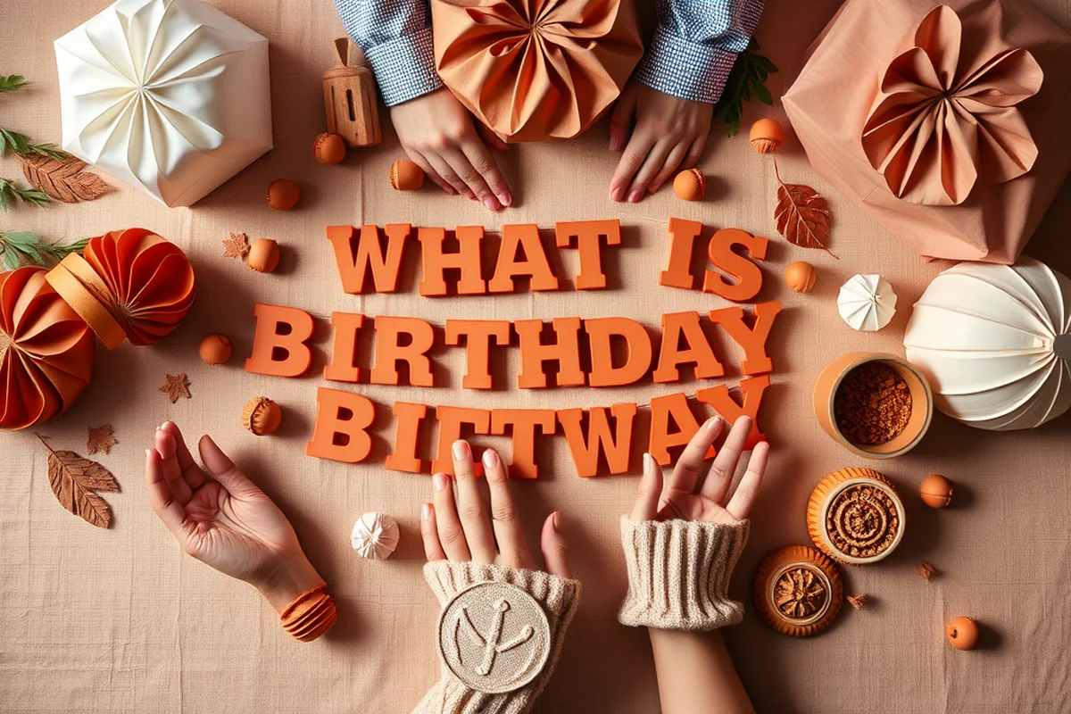 what is birthday decor — What Is Birthday Decor (the finished result)