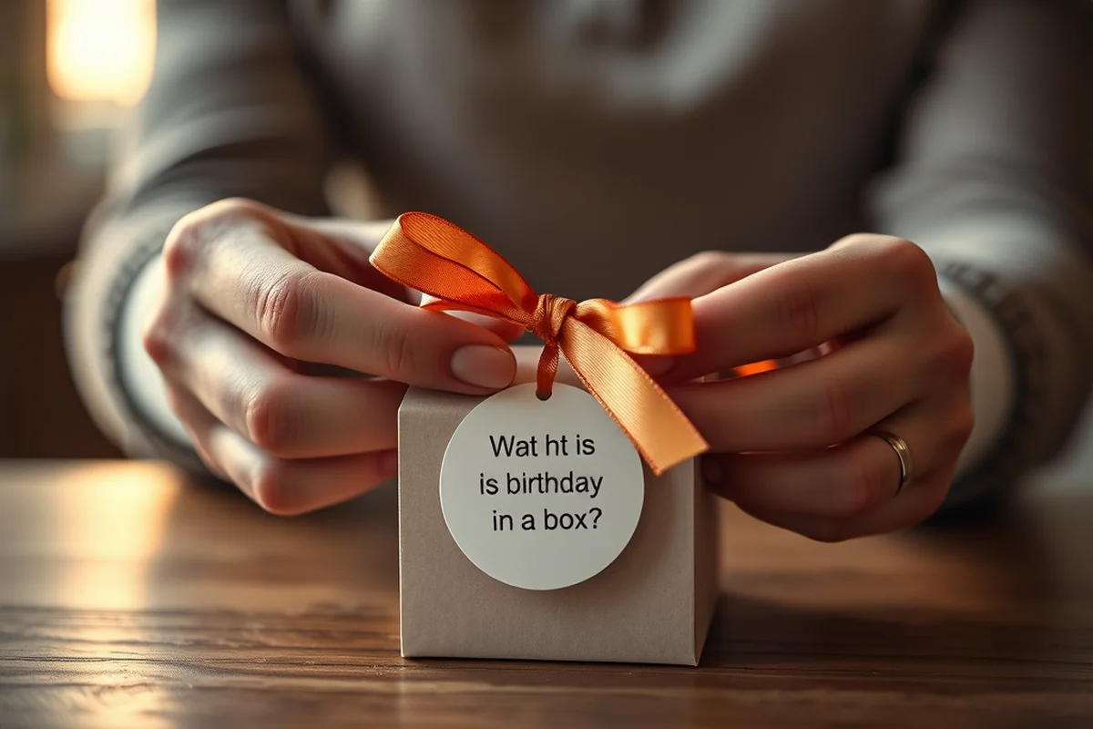 what is birthday in a box — What Is Birthday In A Box (step by step)