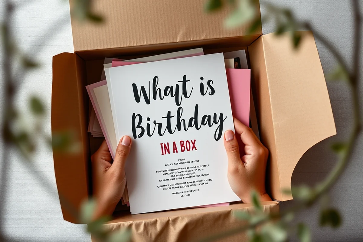 what is birthday in a box — What Is Birthday In A Box (the finished result)