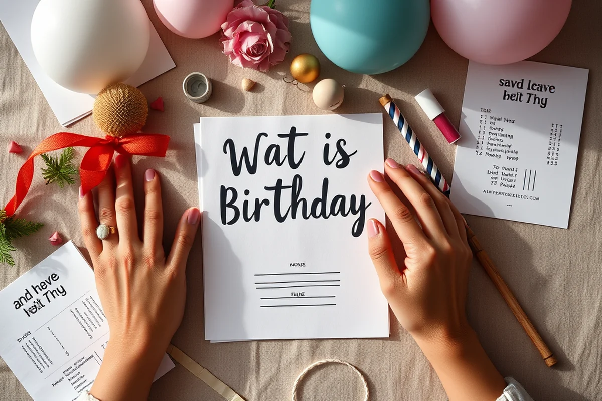 what is birthday party decorations — What Is Birthday Party Decorations (the finished result)
