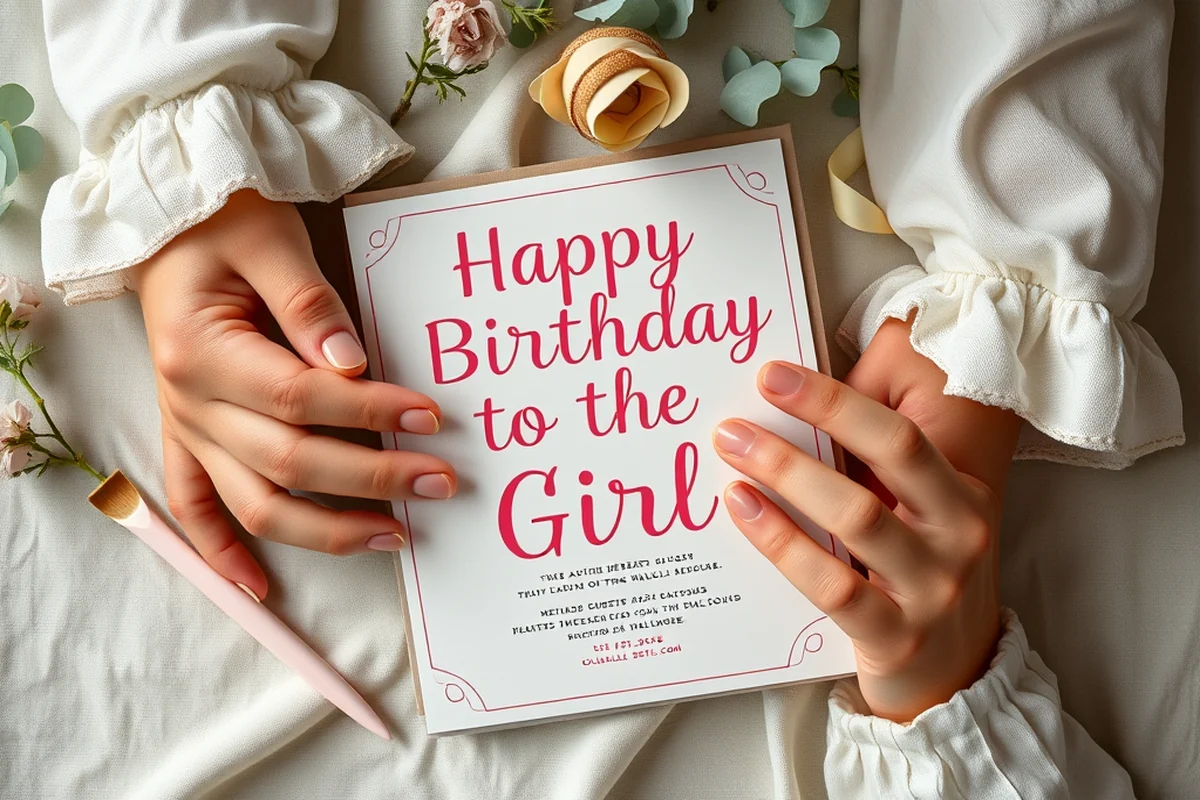 happy birthday to the little girl — Happy Birthday To The Little Girl (the finished result)