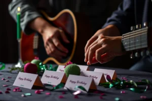 Play Happy Birthday On Guitar