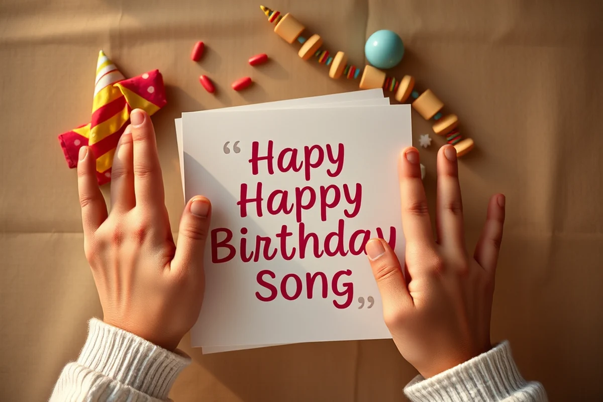 play happy birthday song — Play Happy Birthday Song (the finished result)