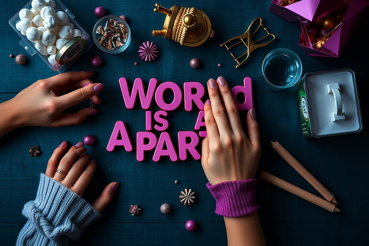 the world is a party β The World Is A Party (the finished result)