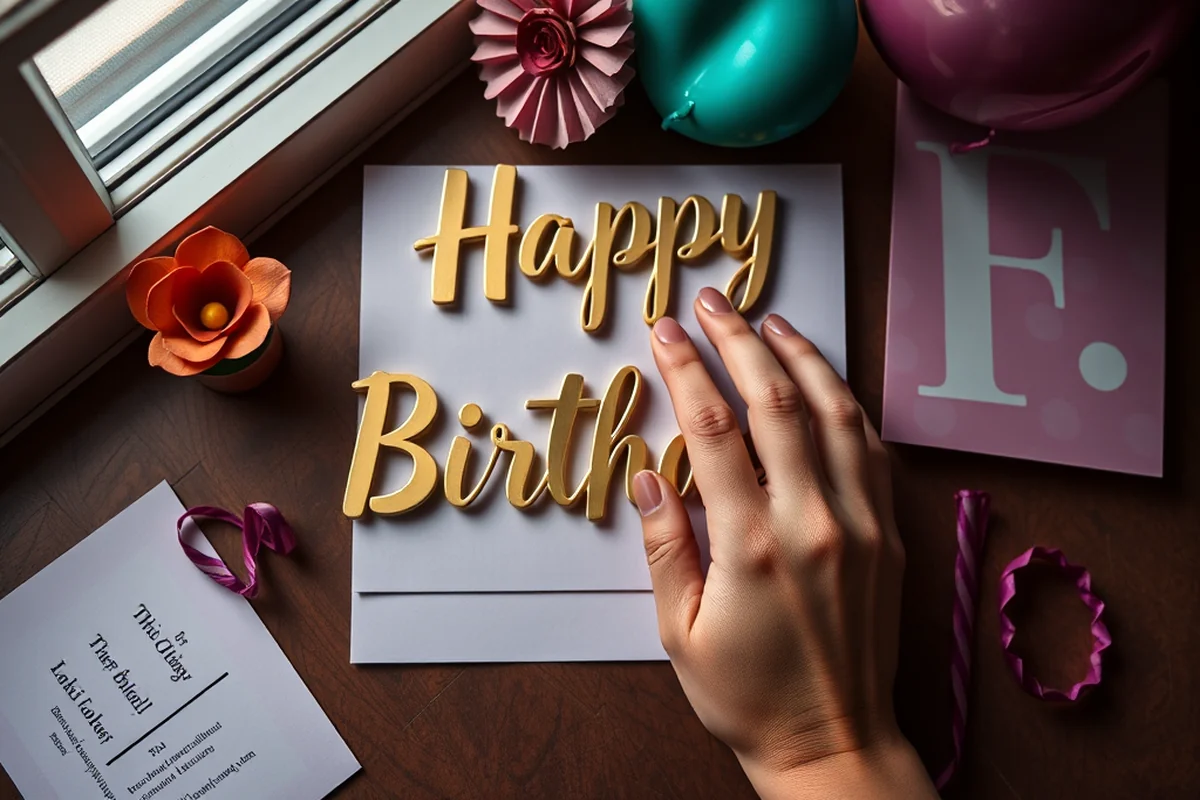 what is a happy birthday topper — What Is A Happy Birthday Topper (the finished result)