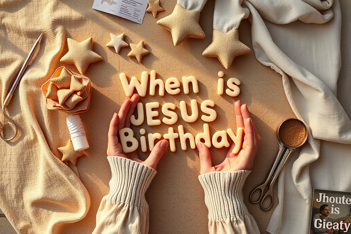 when is jesus birthday — When Is Jesus Birthday (the finished result)